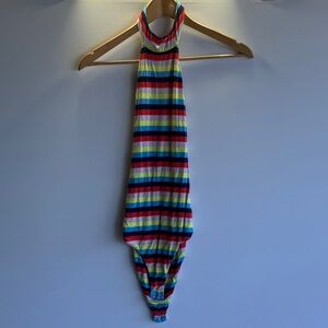 House of Harlow 1960 Multicolor Striped One Piece
